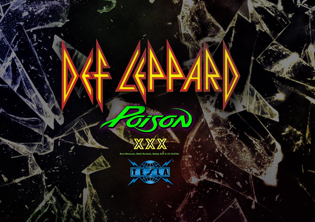 Def Leppard Poison Tesla