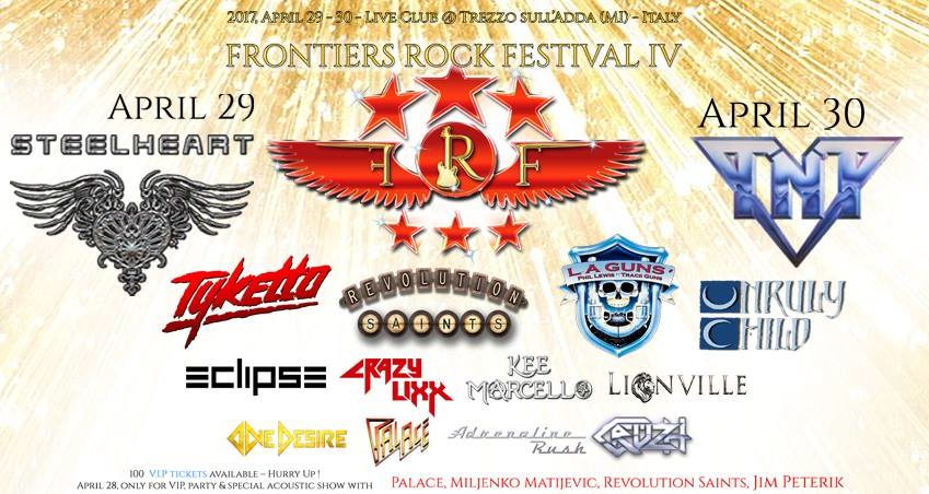FRONTIERS ROCK FESTIVAL 2017