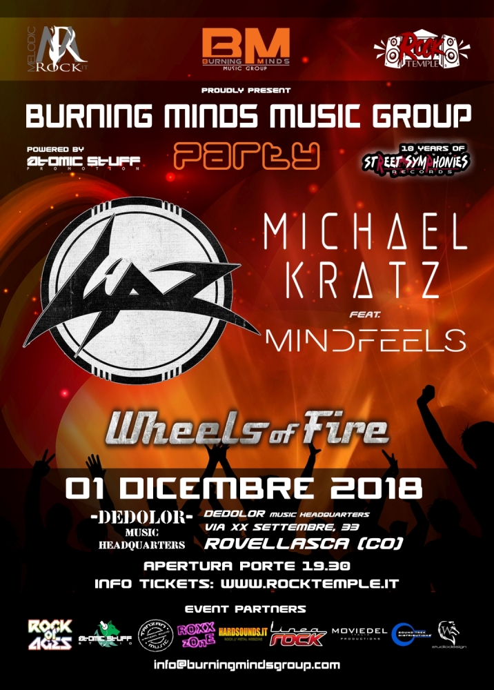 Burning Minds Music Group Party
