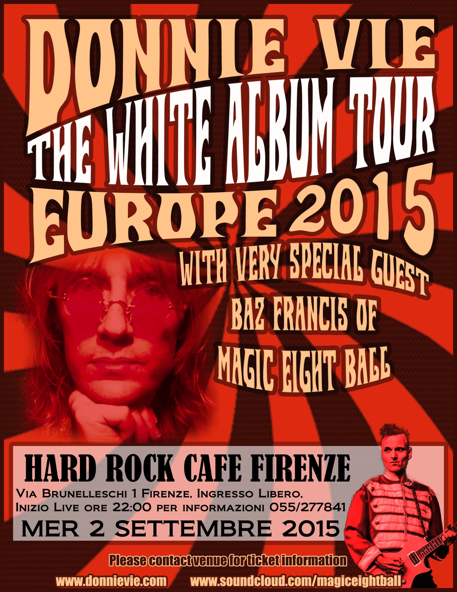 Donnie Vie @ Hard Rock Cafe Firenze