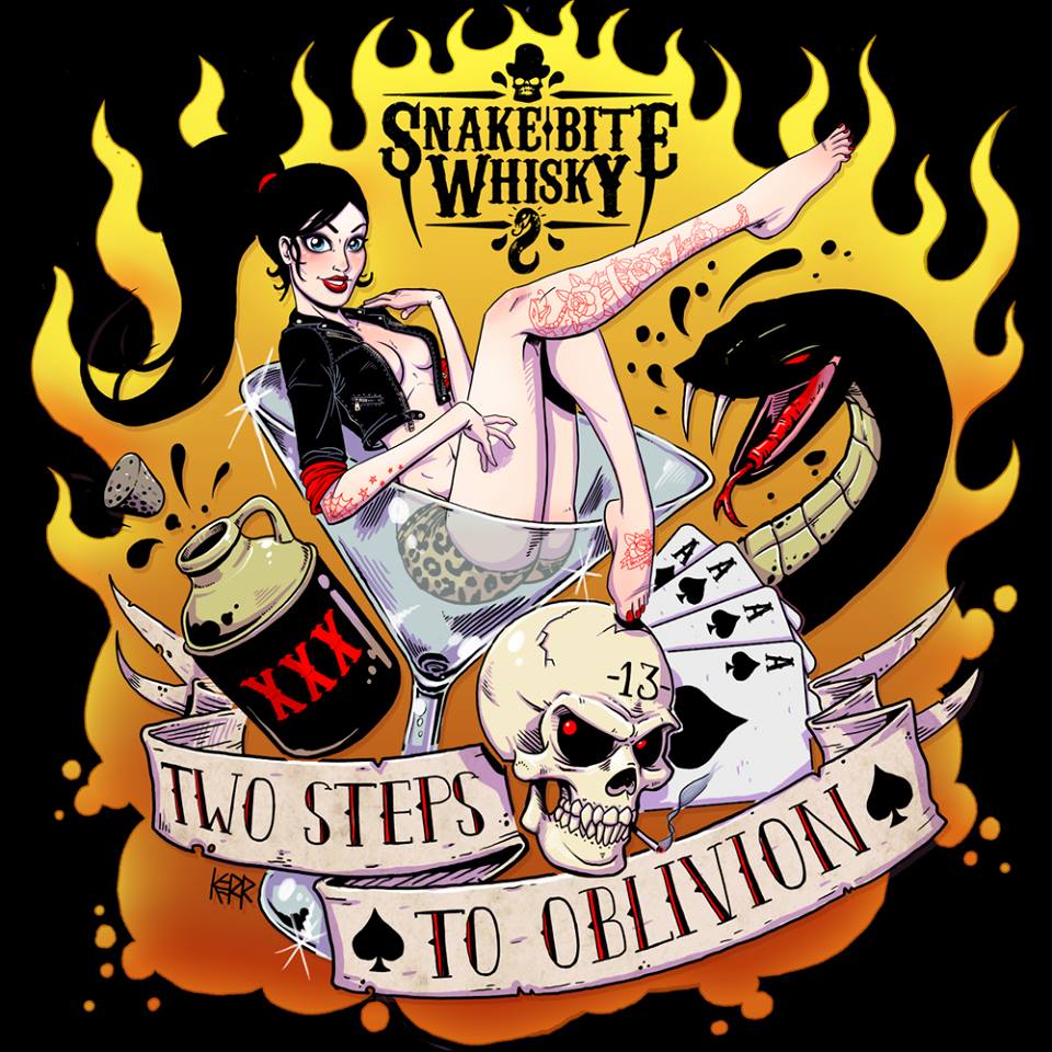 Snake Bite Whisky - two Steps To oblivion