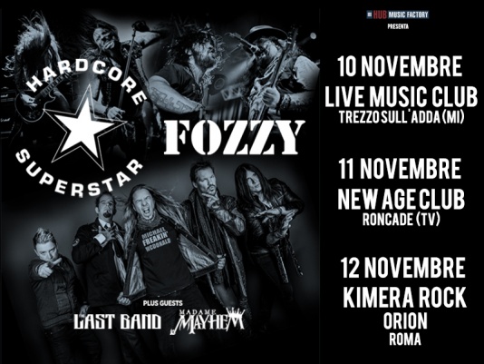 Hardcore Superstar e Fozzy