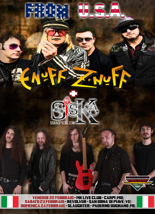 Enuff Z' Nuff tour 2019