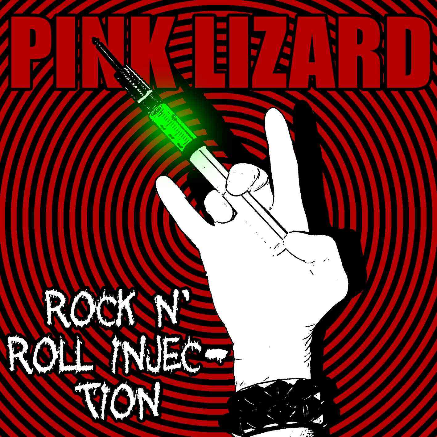Pink Lizard Rock N Roll Innection